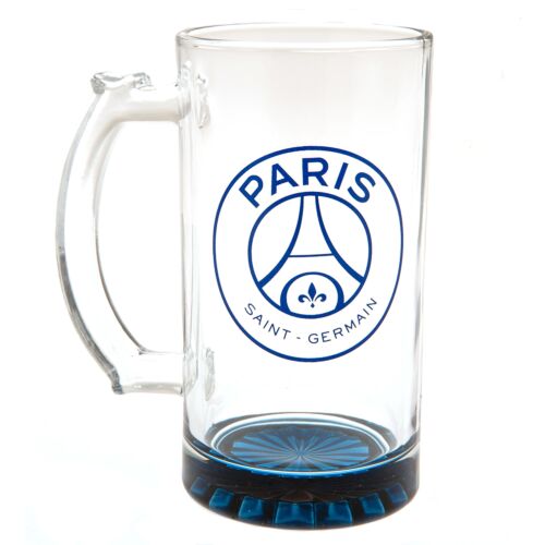 Paris Saint Germain FC Stein Glass Tankard-TM-00639