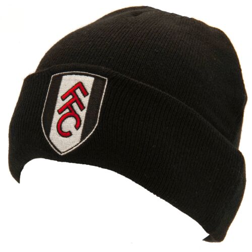 Fulham FC Black Cuff Beanie-TM-00899