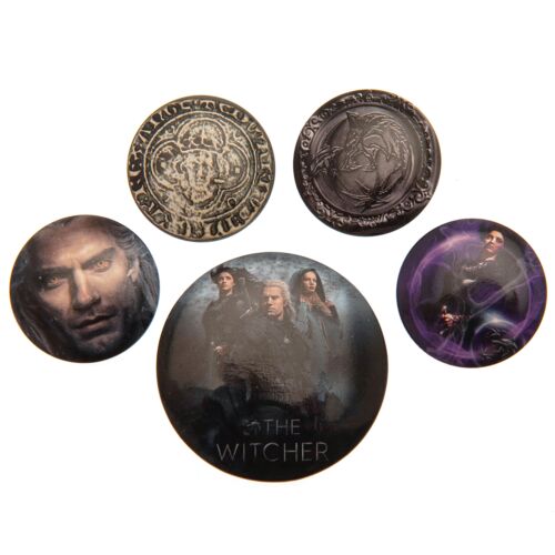 The Witcher Button Badge Set-TM-00911