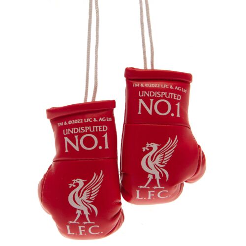 Liverpool FC Red Mini Boxing Gloves-TM-01547