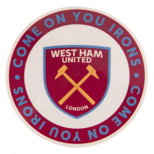 West Ham United FC COYI Car Sticker-TM-01587