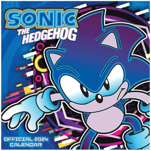 Sonic The Hedgehog Square Calendar 2024-TM-03152