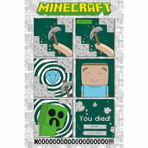 Minecraft Poster Last Diamond 14-TM-03187