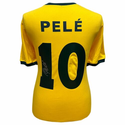 Brasil 1970 Pele Signed Shirt-TM-03208