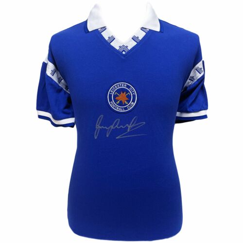 Leicester City FC 1978 Lineker Signed Shirt-TM-03213
