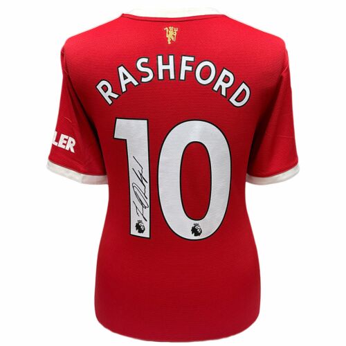 Manchester United FC Rashford Signed Shirt-TM-03215