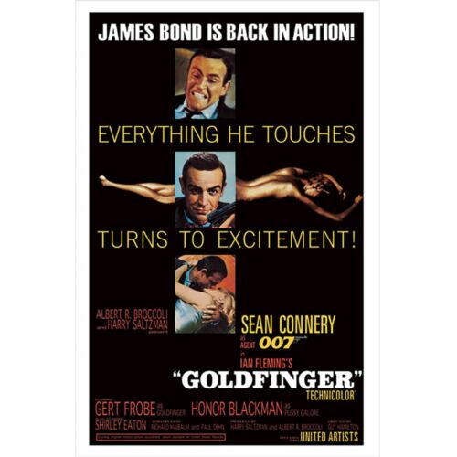 James Bond Poster Goldfinger 215-TM-03257