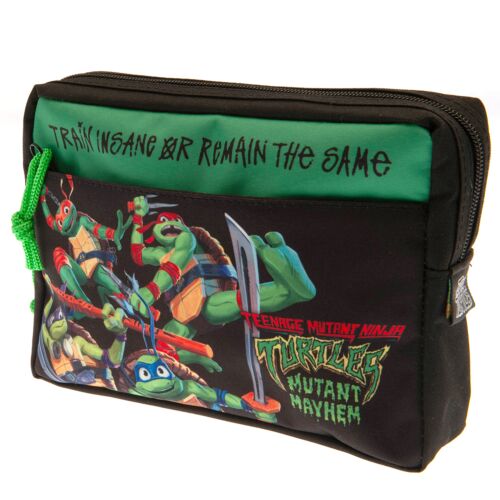 Teenage Mutant Ninja Turtles Multi Pocket Pencil Case-TM-03446