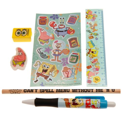 SpongeBob SquarePants 5pc Stationery Set-TM-03451