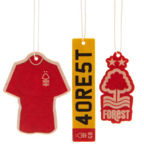 Nottingham Forest FC 3pk Air Freshener-TM-03559