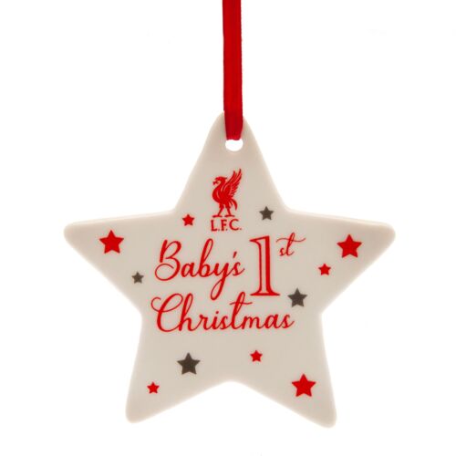 Liverpool FC Baby's First Christmas Decoration-TM-03625