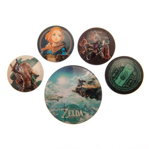 The Legend Of Zelda Button Badge Set-TM-03718