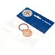 Leicester City FC Rose Gold Crest Keyring-154098