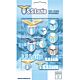 SS Lazio Bubble Sticker Set