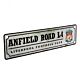 Liverpool FC Retro Window Sign