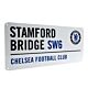Chelsea FC White Street Sign