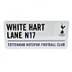Tottenham Hotspur FC White Street Sign-936
