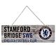 Chelsea FC Rustic Garden Sign