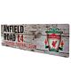 Liverpool FC Rustic Garden Sign