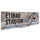 Manchester City FC Rustic Garden Sign-170253
