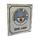 Manchester City FC Retro Logo Sign-84379