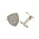 Arsenal FC Silver Plated Formed Cufflinks