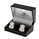 Liverpool FC Silver Plated Formed Crest Cufflinks
