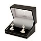 Tottenham Hotspur FC Silver Plated Formed Cufflinks-101865