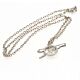 Arsenal FC Silver Plated Cannon Pendant & Chain