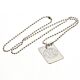 Chelsea FC Silver Plated Dog Tag & Chain