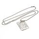Liverpool FC Silver Plated Dog Tag & Chain