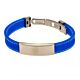 Leicester City FC Stitched Silicone Bracelet BL