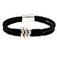 Manchester City FC Leather Bracelet