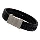 Leicester City FC Single Plait Leather Bracelet-66006