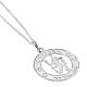 Chelsea FC Sterling Silver Crest Pendant & Chain