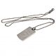 Arsenal FC Engraved Dog Tag & Chain