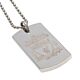 Liverpool FC Engraved Crest Dog Tag & Chain