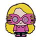 Harry Potter Chibi Luna Lovegood Pin Badge