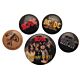 AC/DC Button Badge Set