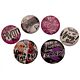 Friends Button Badge Set Doodle-175830