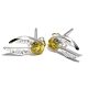 Harry Potter Silver Plated Golden Snitch Stud Earrings-153387