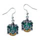 Harry Potter Silver Plated Slytherin Hook Earrings-153382