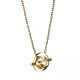 Harry Potter Gold Plated Spinning Time Turner Necklace