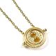 Harry Potter Gold Plated Spinning Time Turner Necklace-169792