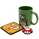 Super Mario Mug & Coaster Set Yoshi
