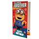 Despicable Me 3 Minion Birthday Card Brother-131206