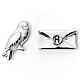 Harry Potter Silver Plated Hedwig Owl & Letter Stud Earrings-179717