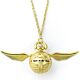 Harry Potter Gold Plated Golden Snitch Watch Necklace-184017