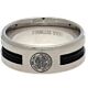 Celtic FC Black Inlay Ring Medium