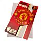 Manchester United FC Son Birthday Card